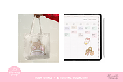 Morning Routine Bear Clipart, an Animal Illustration by Blumensdiary (Thumbnail 4 of 6)