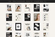 Modern Instagram Stories Posts Canva, a Social Media Template by Branding Babe Co. (Thumbnail 2 of 7)