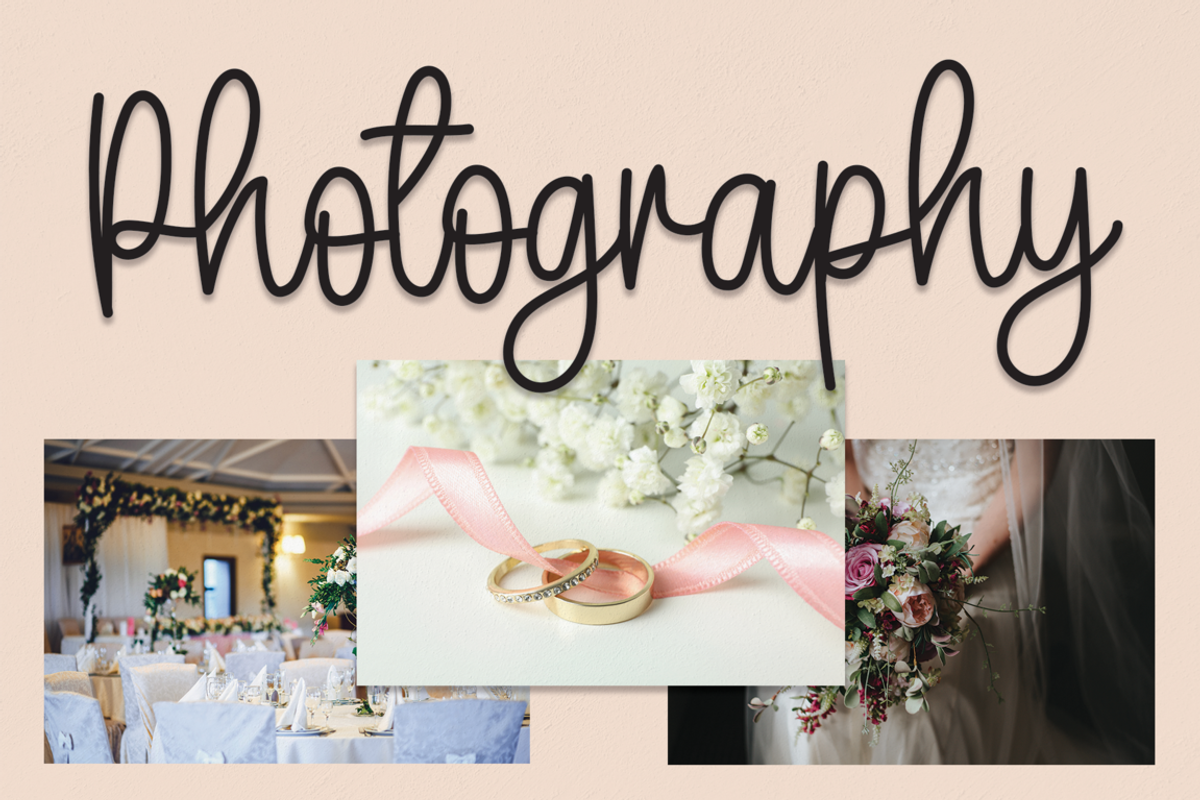 Mellody, a Script Font by Scratchones (Photo 2 of 5)