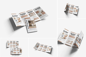 DL 4 Fold Mockup, a Product Mockup by Indah