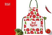 Vegetable set (+patterns and cards), a Food Illustration by rubinat (Thumbnail 4 of 8)