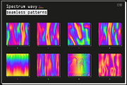 Spectrum lines patterns., a Pattern Graphic by Gudiny (Thumbnail 7 of 7)