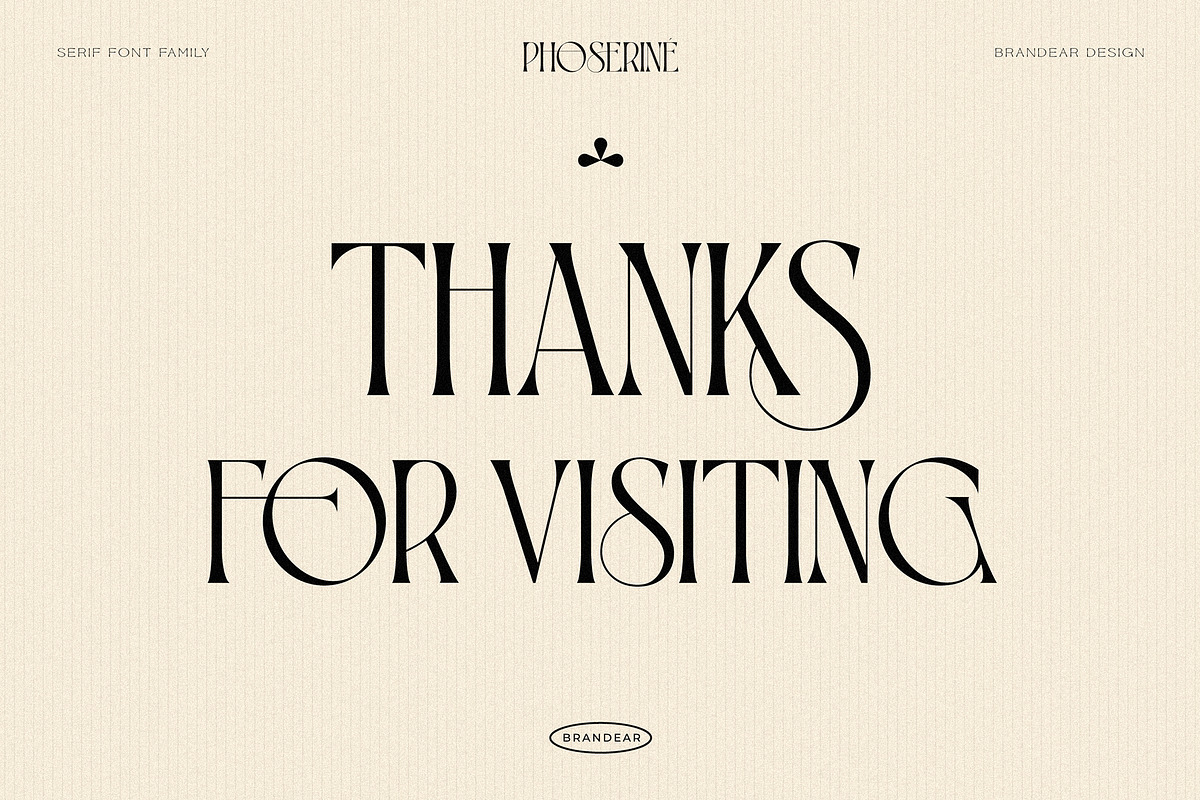 BD PHOSERINÉ | Display Serif, a Serif Font by Brandear Design (Photo 23 of 23)