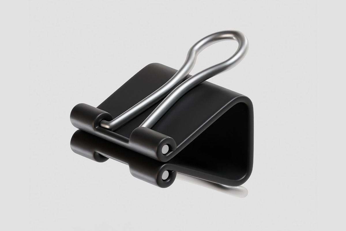 Binder Clip, an Object 3D Model by fahad121 (Photo 1 of 8)