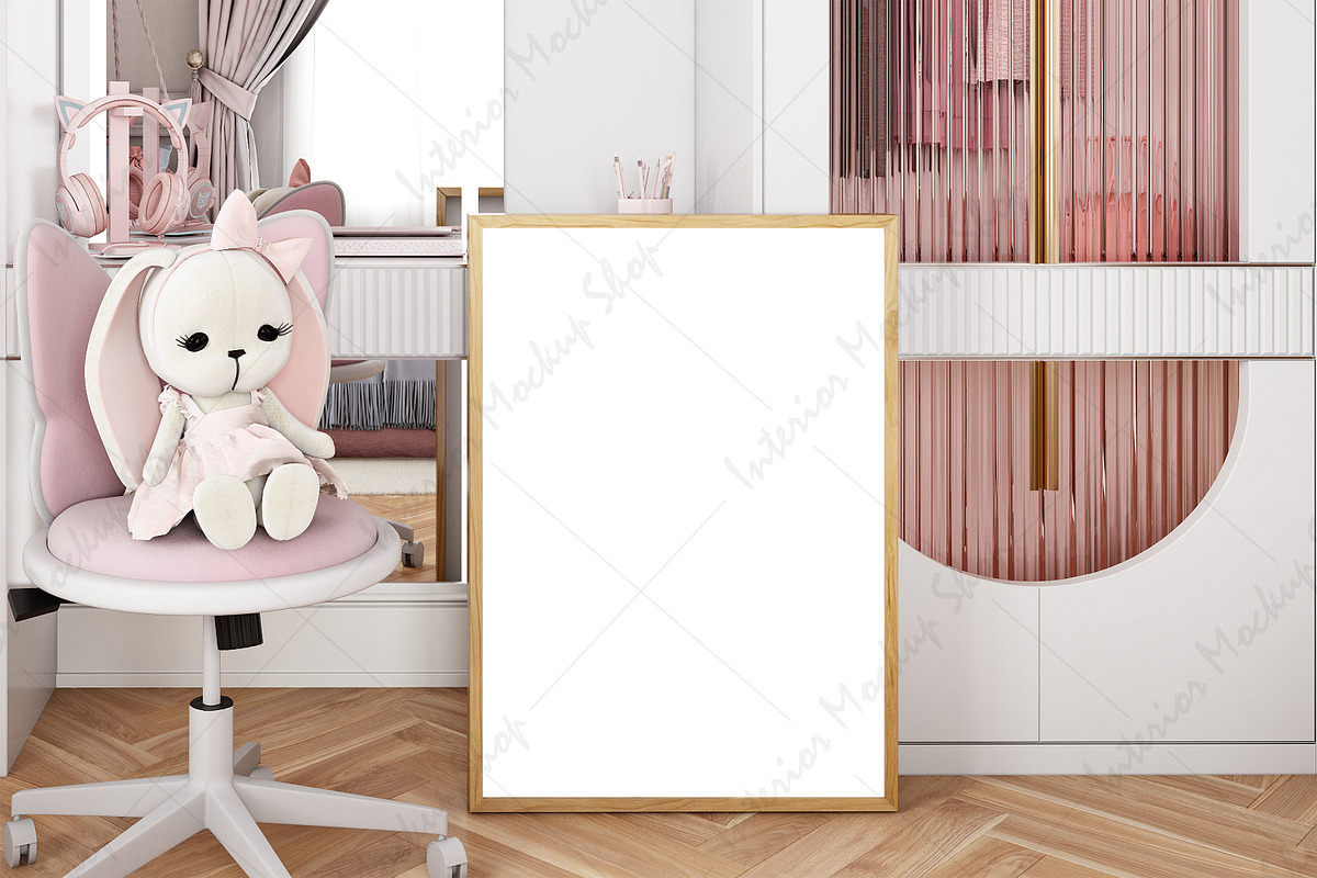 Canva Template | Kids Frame Mockup, a Poster Template by Mockup Shop (Photo 2 of 2)