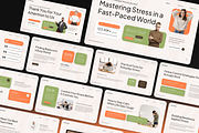 Stress Management Google Slides, a Presentation Template by Annora Studio (Thumbnail 2 of 7)