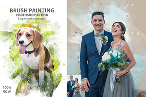 Brush Painting Photoshop Action