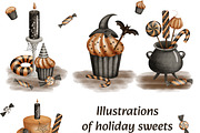 Fox Halloween Party. Kids collection, an Animal Illustration by Linerisyart (Thumbnail 4 of 16)