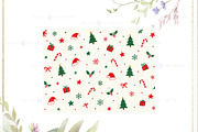 Christmas Digital Paper Pack, a Pattern Graphic by FiveStarCrafting (Thumbnail 5 of 12)
