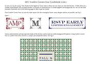 MFC Franklin Corners Four, a Symbol Font by Monogram Fonts Co. (Thumbnail 7 of 7)