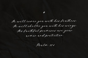Ms. Augustine  Calligraphy Font, a Script Font by Calamar Studio (Thumbnail 5 of 15)