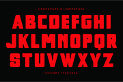 Chunky - Condensed Sans Serif, a Sans Serif Font by Pian45 Studio (Thumbnail 5 of 8)