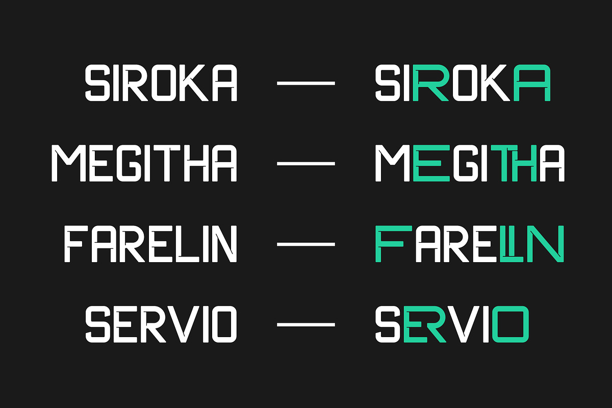 Giselda Sans Serif Font, a Sans Serif Font by Idea Studio (Photo 10 of 13)