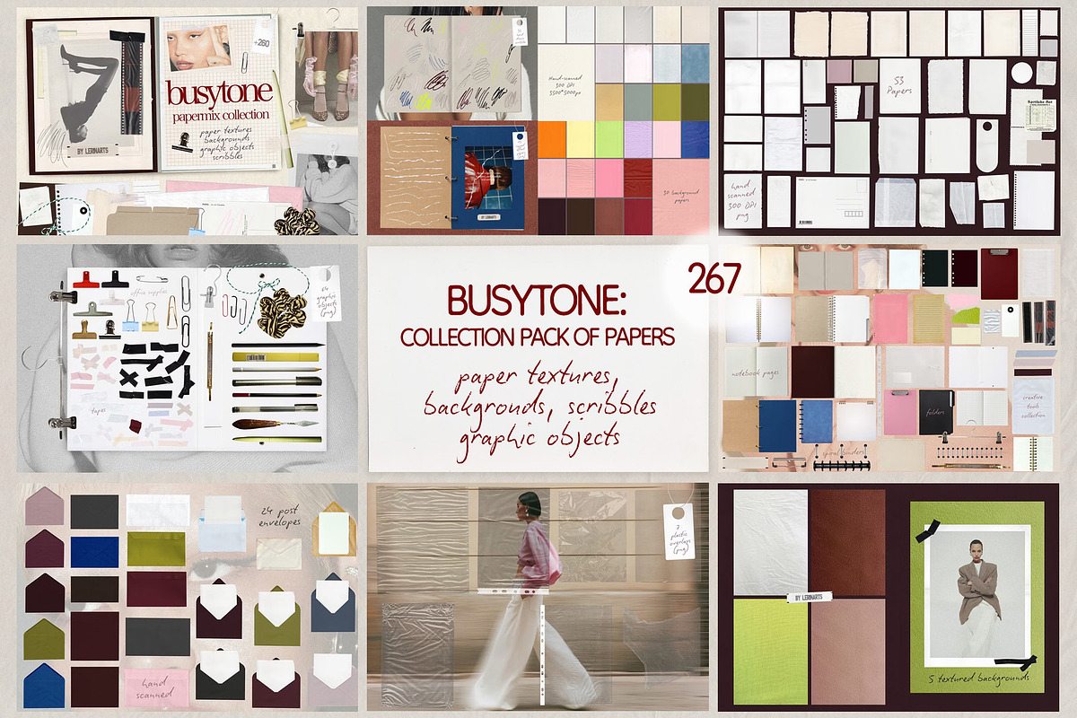 COLLAGE BUNDLE 20 in 1 (3800+), an Object Graphic by lerinartstudio (Photo 2 of 21)
