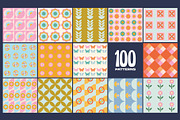 200 Vector Mosaics & Patterns, a Pattern Graphic by assetpro.design (Thumbnail 9 of 16)