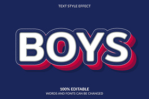 Kids Style Text Effect