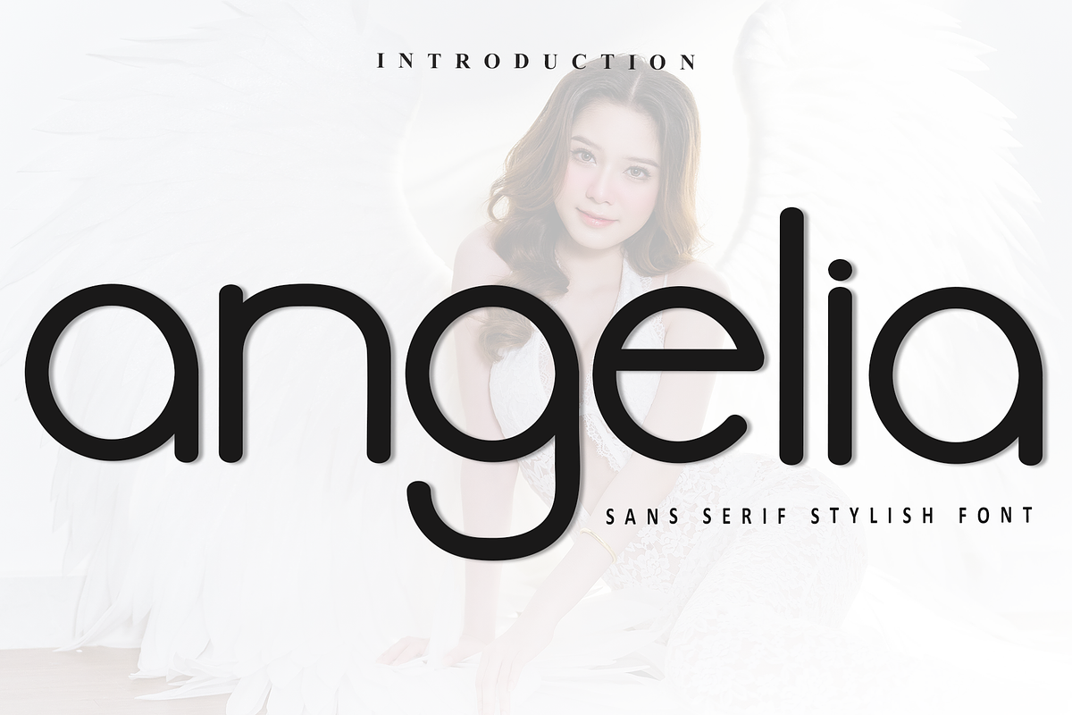 Angelia, a Sans Serif Font by InermediaSTUDIO (Photo 1 of 8)