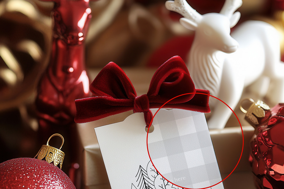 Merry & Bright Christmas Card Mockup, a Product Mockup by NikiArts (Photo 5 of 17)