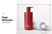 Elegant Soap Bottle Mockup, a Packaging Mockup by SLAB! Design (Thumbnail 3 of 10)