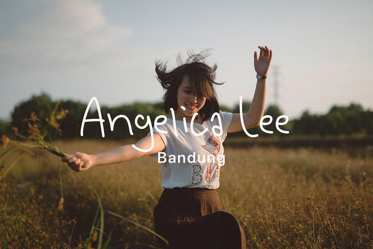 Amazing Wednesday - Handwritten Font, a Font by Wellscript Studio (Photo 9 of 11)