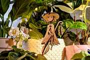Halloween Witch Ornament - Laser Cut, an Object Graphic by VectorPainter (Thumbnail 2 of 19)