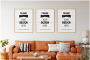 Frame & Wall Mockup Bundle - 6, a Print Template by Yuri-U (Thumbnail 4 of 16)