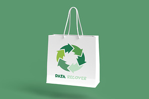 Data Recovery Logo | Cycle & Process
