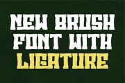 Spones Jengkol Brush, a Handwritten Font by QR Design Studio (Thumbnail 5 of 9)