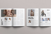 Modern Magazine Template, a Magazine Template by E-Type (Thumbnail 5 of 7)
