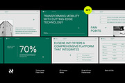 Green Tech Pitch Deck PowerPoint, a Presentation Template by Neermana (Thumbnail 1 of 4)
