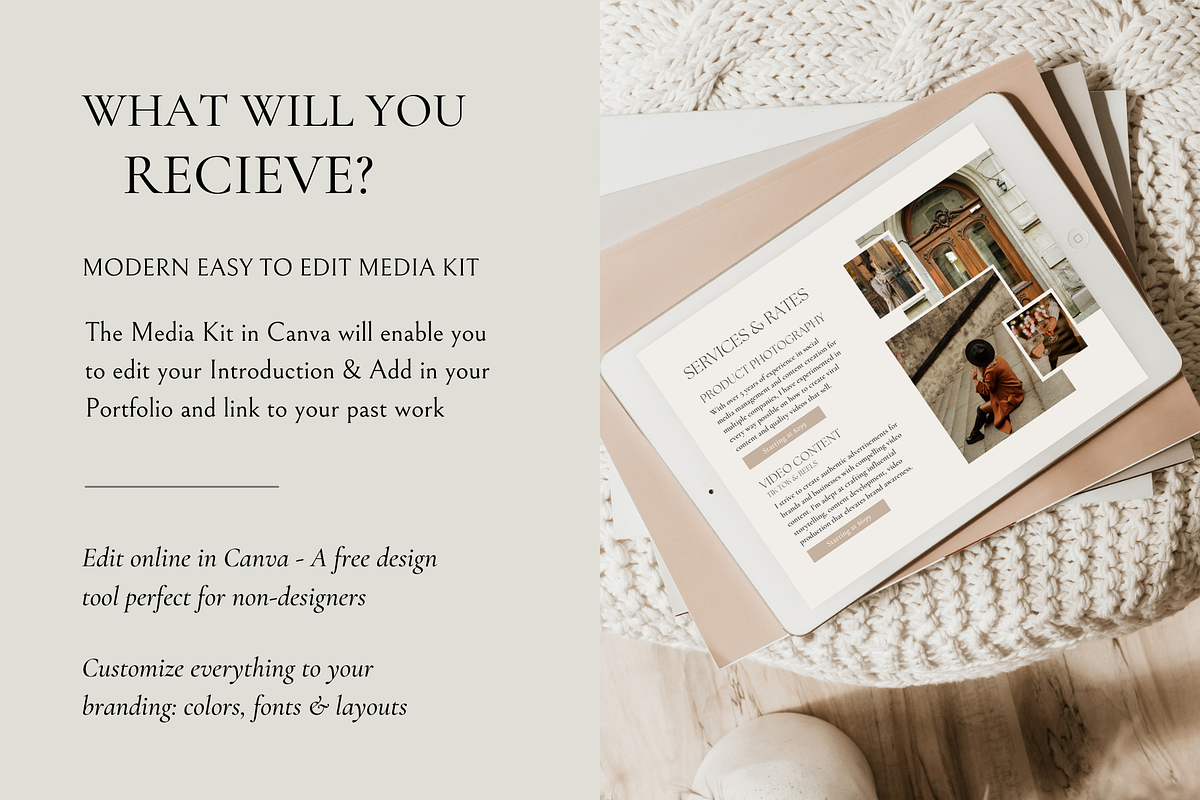 UGC Media Kit | UGC Portfolio |Canva, a Templates & Theme by Design Lush Studio (Photo 2 of 8)
