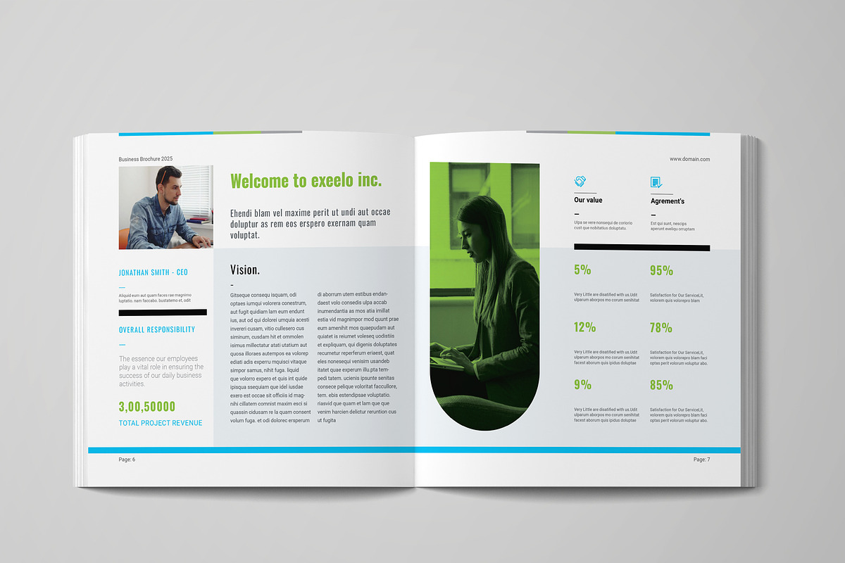 Square Brochure, a Brochure Template by Elite_Standard (Photo 2 of 10)