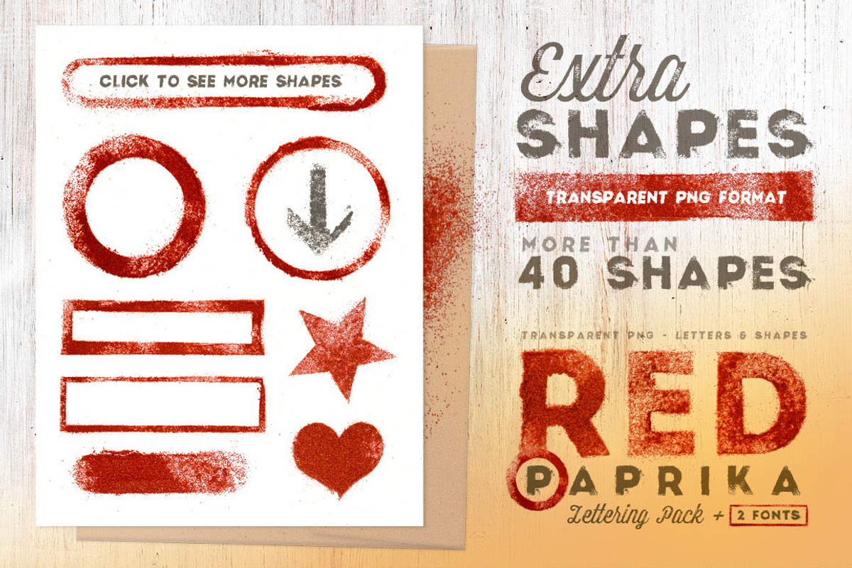 Red Paprika - Creative Lettering preview 4