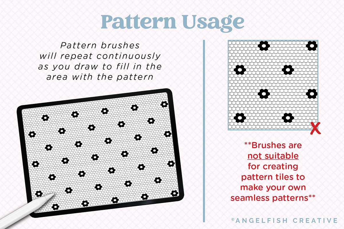 Lace Mesh Procreate Brush Set, a Brush Add-On by AngelfishCreative (Photo 10 of 11)
