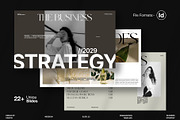 Business Strategy Presentation, a Presentation Template by Oriofix (Thumbnail 1 of 11)