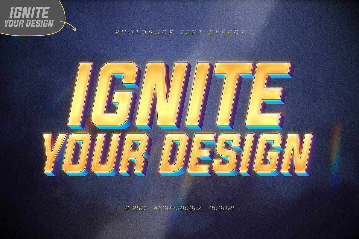 Retro Neon Light Text Effect, a Layer Style Add-On by Andrew Skoch Design (Photo 7 of 9)
