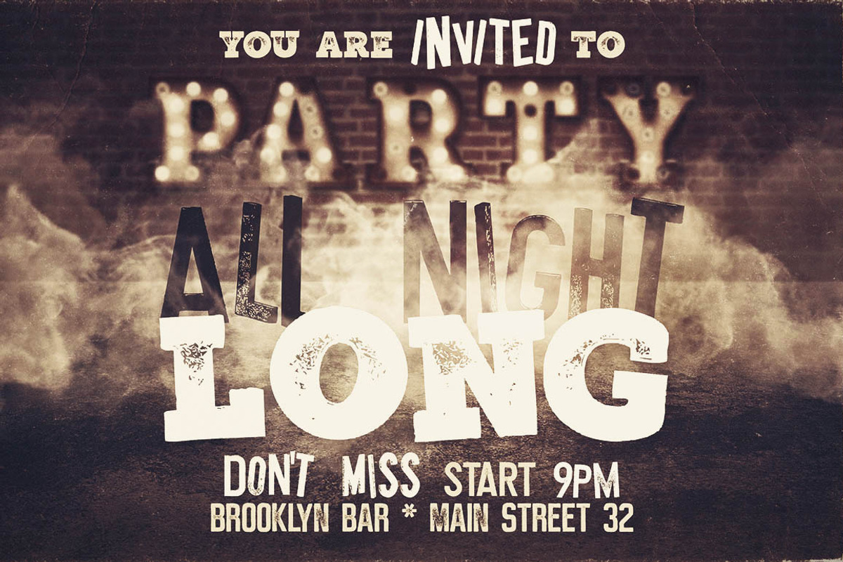 Marquee - 18 Grunge Fonts preview 4