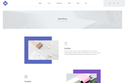 M - Minimal PSD Portfolio Template, a Landing Page Template by bigpsfan's SHOP (Thumbnail 19 of 24)