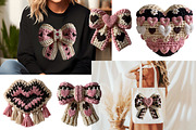 Valentine PNG Bundle Faux Yarn, an Illustration by Designworld (Thumbnail 5 of 6)