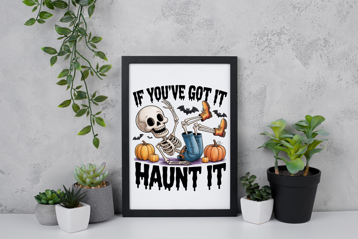 Halloween Skeleton PNG, an Illustration by Daily.Designs (Photo 5 of 5)