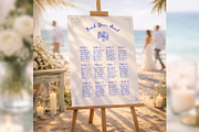 HandDrawn SeatingChart Canva bd001, a Poster Template by TyphoonStudio (Thumbnail 1 of 9)