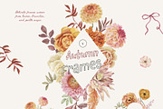 Autumn Garden floral watercolor fall, a Decorative Illustration by SunnyAfternoons (Thumbnail 10 of 18)