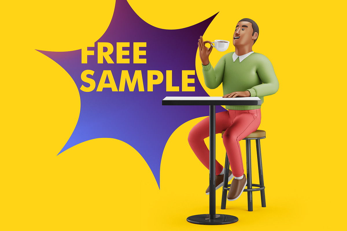 THIS IS LUCAS | 3d character set, a Technology Illustration by As Good As Possible (Photo 7 of 8)