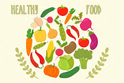 Cute fresh vegetables. Kawaii, a Healthcare Illustration by Helen Sko (Thumbnail 2 of 4)