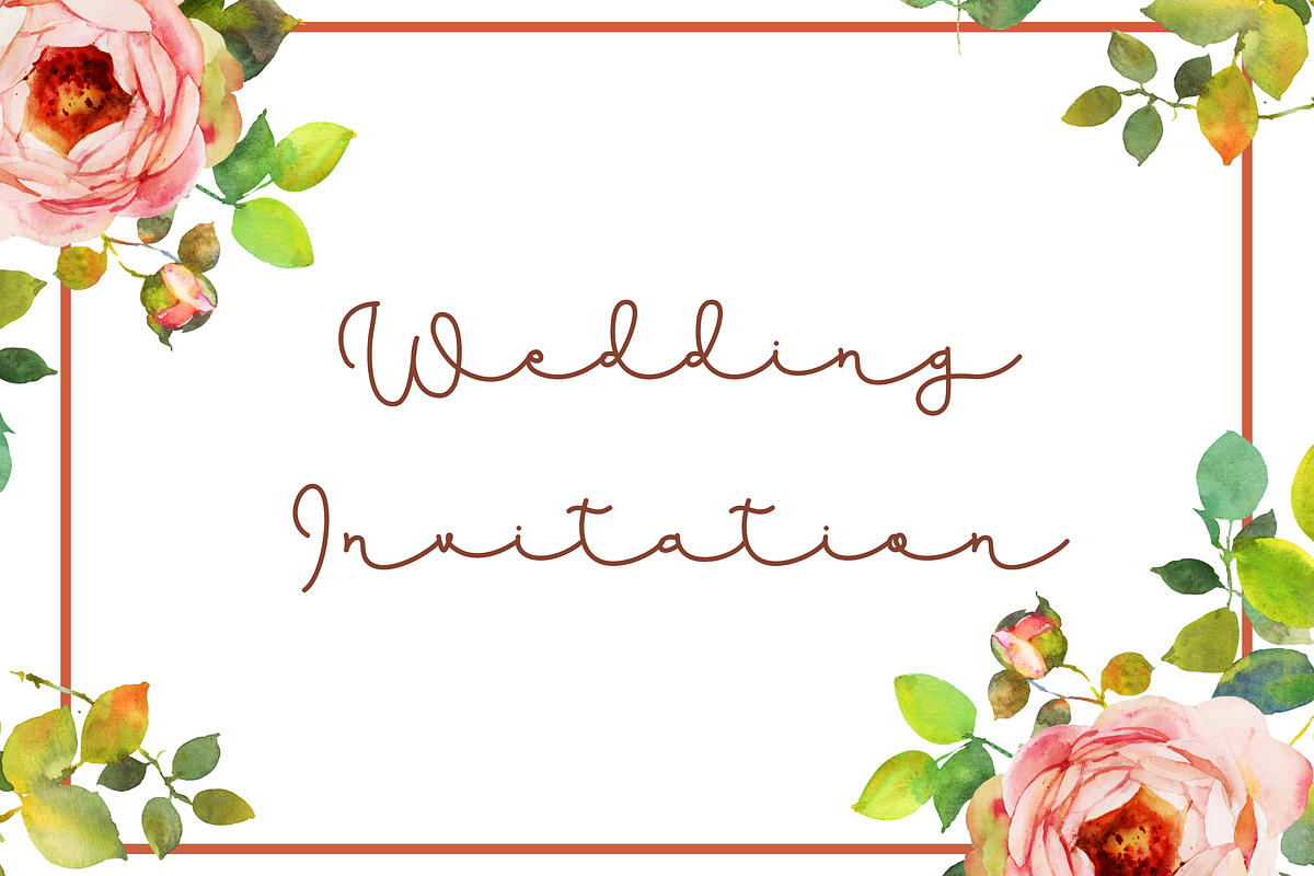 Eilya Font, a Script Font by Aisyah (Photo 5 of 5)