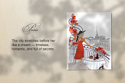 Beautiful girls in Paris., an Illustration by Laifalight (Thumbnail 2 of 4)