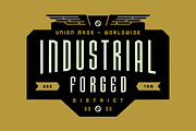 Hard Grind Industrial Font Set, a Sans Serif Font by Price Foundry (Thumbnail 12 of 15)