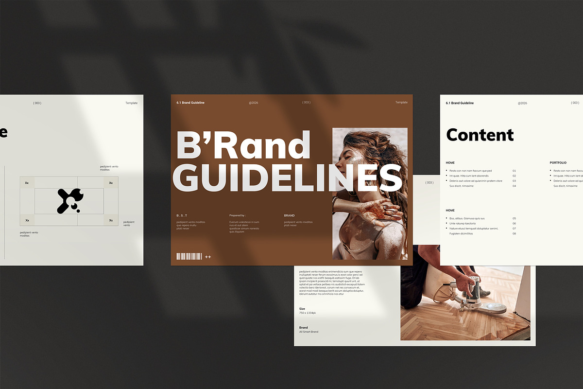 Brand Guidelines Template preview 3