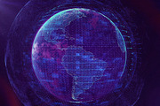 20 Big Data Abstract Backgrounds, a Technology Illustration by Handmadefont (Thumbnail 15 of 19)