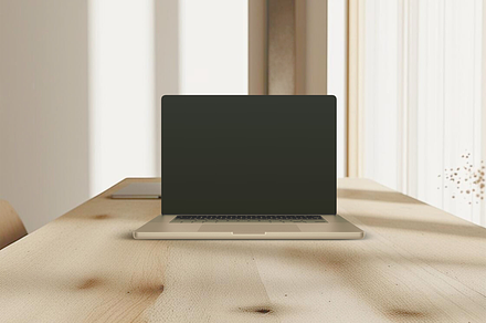 Canva Macbook Mockup Template